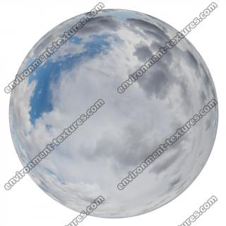 HDRi Skydome of Clouded Sky 12K